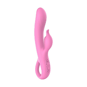VIBRADOR DE PONTO G E CLITÓRIS EM SILICONE LIQUIDO - WILLIAM