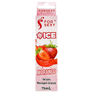 GEL ICE BEIJÁVEL MORANGO - 15ML