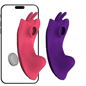 VIBRADOR DE CALCINHA RECARREGÁVEL / APP A LONGA DISTÂNCIA - GRACE