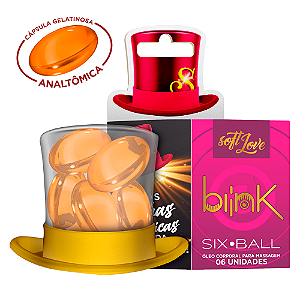 SIX BALL FUNÇÃO BLINK - 06UN SOFT LOVE