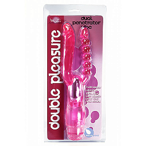 VIBRADOR DUPLO PRAZER JELLY