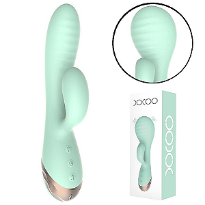 VIBRADOR DE PONTO G E CLITÓRIS INFLÁVEL