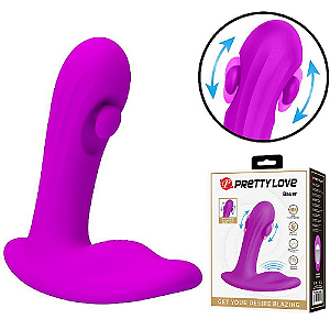 VIBRADOR DE PONTO G E CLITÓRIS - COM DEDILHAR - BAUER