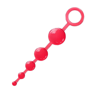 PLUG 5 ESFERAS VERMELHO