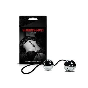 CONJUNTO DE 2 BOLAS CROMADO PARA POMPOARISMO - SUBMISSION