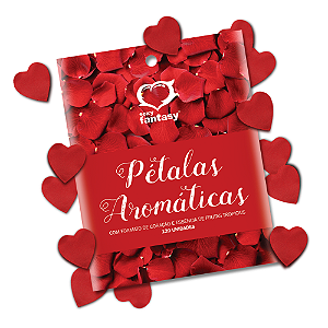 PÉTALAS AROMÁTICAS DE CORAÇÃO - 120 UN
