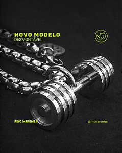 Halter Fit desmontável em aço inoxidável