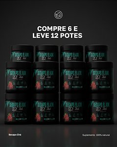 Secaps Black chá - Compre 6 leve 12