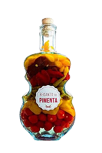 Conserva de Pimenta Gourmet - Vidro Violino