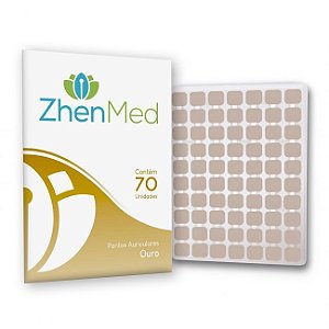 Placa Pronta - Semente, Cristal, Cristal zirconado, Prata e Ouro c/ 70 unid. - Zhen Med