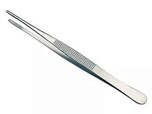 Pinça Anatômica para Auriculoterapia - 14 cm - Fava