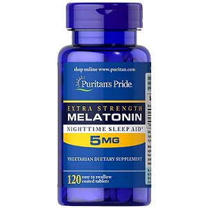 Melatonina 5mg  120s Puritans Pride