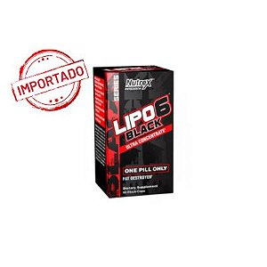 Lipo 6 Black Ultra Concentrado importado