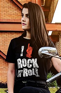 I Love Rock (T-Shirt Unissex)