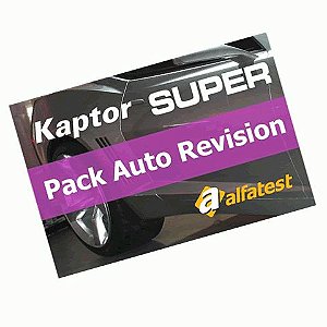 Cartão Pack Auto Revision Super (Atualização Scanner Alfatest)