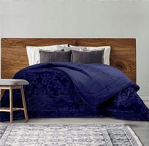 Coberdrom Azul Casal - Habitat  Home