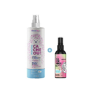 Combo Desembaraço I Spray Hidratante + Óleo de Coco Piscou Cacheou!