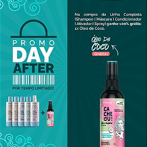 Linha Completa Piscou Cacheou! + Óleo de Coco 100% Grátis
