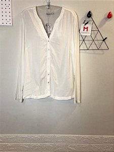 Camisa Hering Feminina Off White