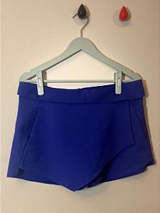 Short Saia Azul Zara