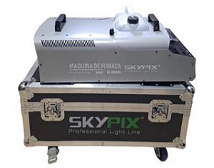 Maquina De Fumaça 3000W DMX C/ Case