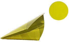 Filtro de Gelatina F010 Medium Yellow - Lee Filters