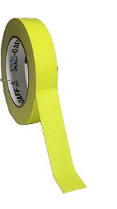 Fita De Tecido Cinegaff 2,5CMX25MTS Amarela - Cineshop