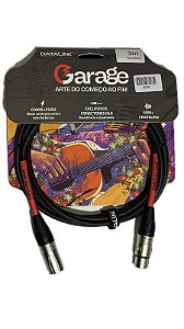 Cabo De Audio 3M Xlr(M)-Xlr(F) Garage - Datalink