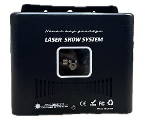 Laser Rgb 2W Com App Para Texto - Br Lighting