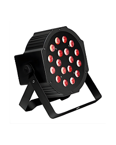 Refletor 18 LEDs RGB 18×3Ws