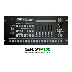 Controller Mesa DMX Digital 512 Pilot Com Case Skypix
