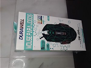 Mouse optico com fio Gamer