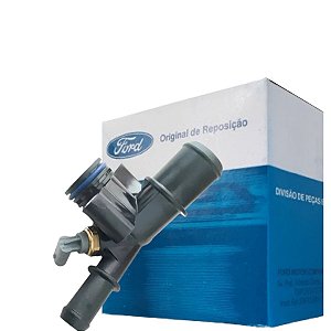 Flange de Água do Motor Ecosport Ka 1.5 Dragon Original