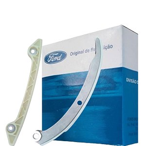 Par de Guias Da Corrente Do Motor Ecosport 2.0 Duratec Original