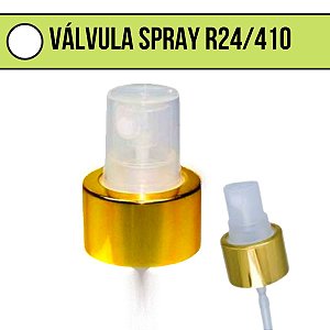 Válvula Spray Luxo 24/410 - Dourada