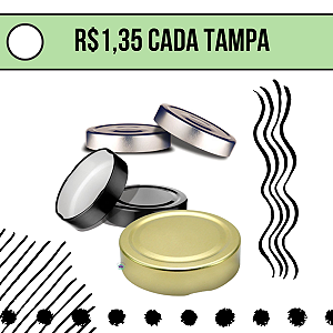 Tampa 58 MM (exclusiva p/ Pote Pianezza 150 ML)