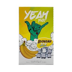 Yeah Pods | Banana Ice - Compatível Com Juul