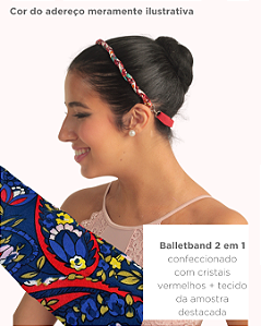 Balletband 2 em 1 | PRINT Azul