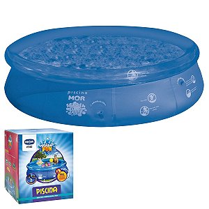 Piscina Inflável Redonda 4600 Litros Azul Splash Fun - MOR
