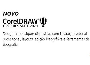 CORELDRAW GRAPHICS SUITE 2020 PARA WINDOWS OU MAC
