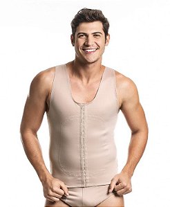 Camiseta Masculina com Abertura Frontal - 3009 TC AB