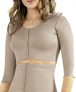 Sutiã com Mangas e Abertura Frontal - 3030 M