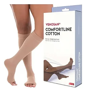 Meia Comfortline Cotton (Antialérgica) 20-30 mmHg - 3/4