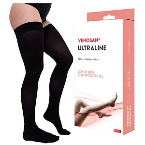 Meia Coxa Ultraline 20-30 mmHg 7/8 - Efeito Climático