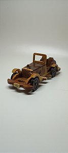 Miniatura de Carrinho de Madeira - 1956 Mercedes