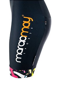 BRETELLE CICLISMO FEMININO MARCIO MAY CARTOON
