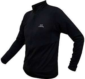 Jaqueta Peluciada de Ciclismo Marcio May Confort Preta