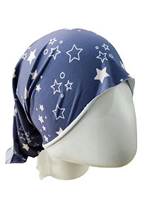 Bandana Tubo Nortsul Fitness Blue White Star