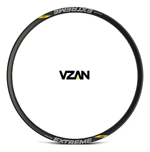 Aro 29 Vzan Alum 32F Extreme Preto Fosco P/Freio Disco (P/Válvula Fina)