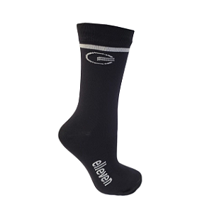 Meia Ciclismo Cano Médio Preta/Cinza 39-43